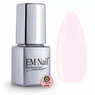 Lakiery hybrydowe - Em Nail Baza Hybrydowa Power Base Uv/led Pink 6ml - miniaturka - grafika 1