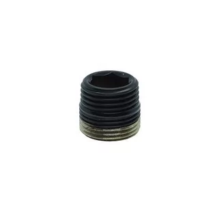 Nypel mosiężny 1/2"xM22x1,5 mm, czarny matowy - Akcesoria grzewcze - miniaturka - grafika 2