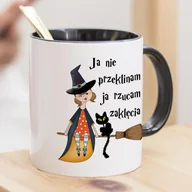 Kubki - Kubek do kawy - Ja nie przeklinam, ja rzucam zaklęcia - miniaturka - grafika 1