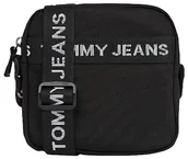 Torby męskie - Tommy Hilfiger Męskie crossovery TJM Essential Reporter, jeden rozmiar, Czarny, rozmiar uniwersalny - miniaturka - grafika 1