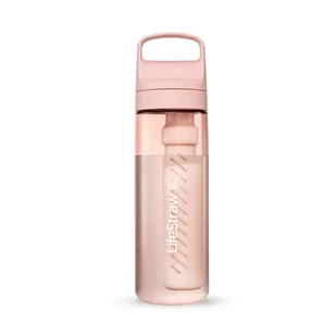 LifeStraw Go 2.0 Różowa butelka filtrująca 0,65L Cherry Blossom Pink - Butelki filtrujące - miniaturka - grafika 2