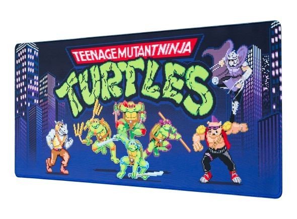 Podkładka pod myszkę gamingowa Wojownicze Żółwie Ninja podkładki na biurko 80x35 cm