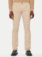 Spodnie męskie - Boss Spodnie materiałowe Daelaware3-1-20+ 50440492 Beżowy Slim Fit - miniaturka - grafika 1