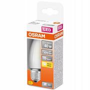 Żarówki LED - Osram żarówka świeca LED E27 4W Classic B 2 700 K - miniaturka - grafika 1
