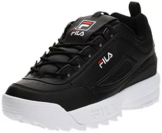 Sneakersy męskie - FILA Męskie sneakersy Disruptor, czarny - czarny - 41 EU - grafika 1