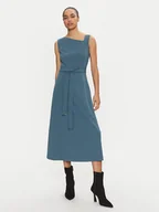 Sukienki - Calvin Klein Sukienka codzienna K20K207895 Zielony Regular Fit - miniaturka - grafika 1