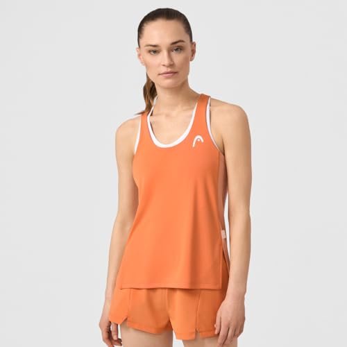 HEAD Spirit Tank Top Women, Campfire pomarańczowy