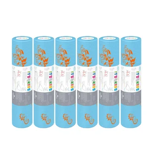 Podkład dla dzieci na rolce 50cm x 50cm niebieski podfoliowany 54g Its4kids 480szt - Kosmetyczne akcesoria jednorazowe - miniaturka - grafika 1