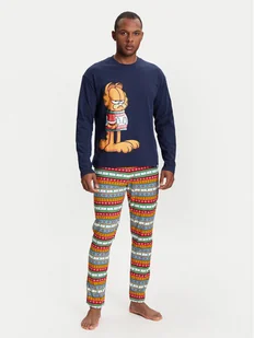 United Colors Of Benetton Piżama 37MW4P02J Granatowy Regular Fit - Piżamy męskie - miniaturka - grafika 1
