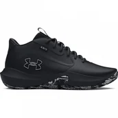 Buty sportowe damskie - Buty do koszykówki uniseks Under Armour UA Lockdown 7 - czarne - miniaturka - grafika 1