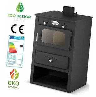 Kominek wolnostojący stalowy 5-7kW (średnica wylotu spalin: 130 mm) - spełnia anty-smogowy EkoProjekt 99680080 - Kominki wolnostojące - miniaturka - grafika 1