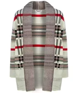 Swetry damskie - CIEPŁY Sweter Kardigan narzutka KRATA-L/XL - miniaturka - grafika 1