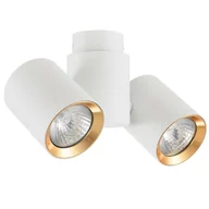 Lampy ścienne - Light Prestige Boston 2 biały z złotym ringiem LP-741/2W WH/GD - miniaturka - grafika 1