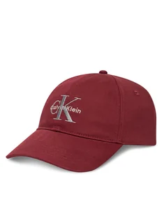 Calvin Klein Czapka z daszkiem LV04G5004G Czerwony - Czapki męskie - miniaturka - grafika 1