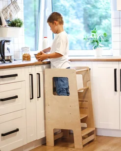 OBUBU Kitchen Helper Pomocnik kuchenny dla dzieci - Krzesełka i taborety dla dzieci - miniaturka - grafika 1