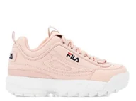 Buty dla dziewczynek - Buty dziecięce Fila 101056772W DISRUPTOR KIDS Różowe - miniaturka - grafika 1
