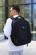 Torby na laptopy - Męski plecak z kieszenią na laptopa David Jones - Merg - miniaturka - grafika 1