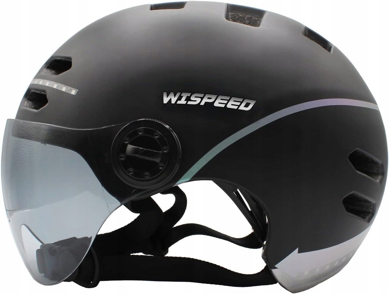 Kask rowerowy Wispeed Halo Adult kierunkowskazy pilot M 55-58 cm Led _opis