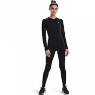 Spodnie sportowe damskie - Damskie legginsy treningowe termoaktywne UNDER ARMOUR UA Cold Gear Authentics Legging - czarne - miniaturka - grafika 1