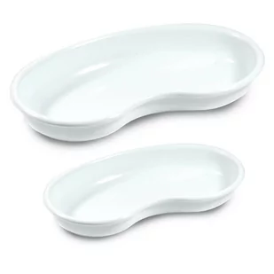 Miska Medyczna Nerka Tacka Plastikowa Biała 28 cm - Meble i wyposażenie gabinetów medycznych - miniaturka - grafika 1