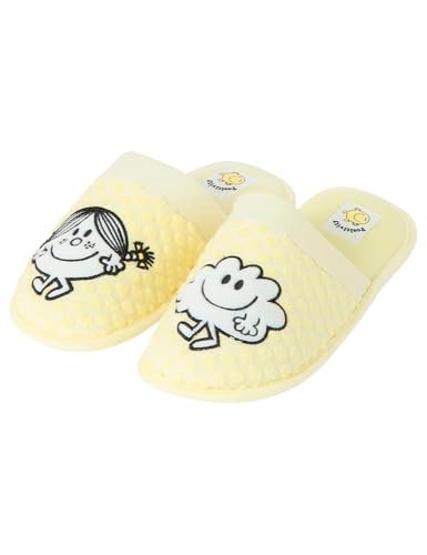 Women'secret Slippers Multilicense Happy Smiley, Trampki damskie, żółte, rozmiar L, Żółty, Large