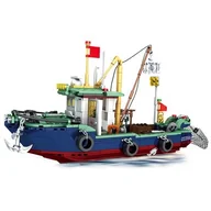 Klocki - Klocki plastikowe WOMA Łódź rybacka C0356-DS - miniaturka - grafika 1