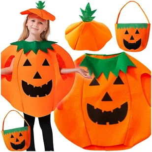 Przebranie Halloween Dla Dzieci Dynia - Stroje karnawałowe - miniaturka - grafika 1