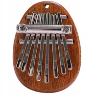 Instrumenty muzyczne dla dzieci - MINI DREWNIANY 8-TONOWY FORTEPIAN KALIMBA PIANINO KCIUK PRZENOŚNY PREZENT - miniaturka - grafika 1
