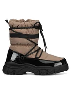 Buty dla dziewczynek - DeeZee Śniegowce CF2959-1 Beżowy - miniaturka - grafika 1