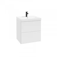 Szafki łazienkowe - DEFRA 291-D-06001 MO-RE TWIG D60 58x60x45  SZAFKA PODUMYWALKOWA WISZĄCA - miniaturka - grafika 1