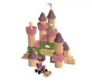 Plan Toys Zamek księżniczki 5650 - Klocki - miniaturka - grafika 1