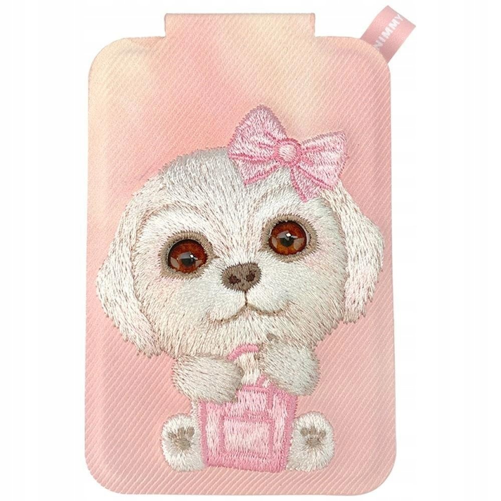 Magnetyczny portfel stojak na telefon Nimmy New Big-Eye Cute Pets 2.0 Dog r