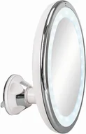 Lusterka do makijażu - Kleine Wolke, Flexy Max, Lusterko Kosmetyczne, White /Silver - miniaturka - grafika 1