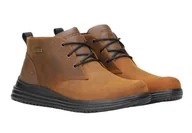 Botki męskie - Buty trzewiki męskie SKECHERS PROVEN CONKLIN wygodne brązowe 44 EU - miniaturka - grafika 1