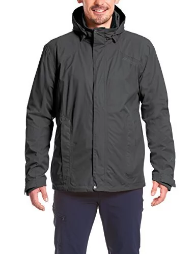 Maier Sports kurtka funkcyjna Metor M ze 100% PES w 22 rozmiarach, kurtka do pakowania / kurtka na zewnątrz / kurtka męska, wodoodporna i oddychająca, czarny, 48 120021