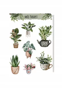 Naklejki Z Kwiatami Dla Miłośników Kwiatów Rośliny - Scrapbooking - miniaturka - grafika 1