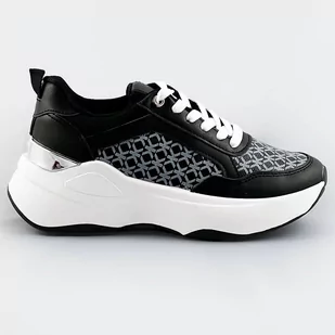 SPORTOWE BUTY DAMSKIE CZARNE (SG-137) - Mix Feel - Buty sportowe damskie - miniaturka - grafika 1