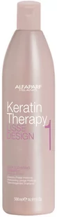 Alfaparf Keratin Therapy Lisse Design Deep Cleansing szampon do włosów 500ml 8046 - Szampony do włosów - miniaturka - grafika 1