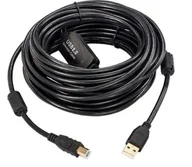Kable USB - Kabel USB MicroConnect USB-A - USB-B 10 m Czarny (USBAB10B-ACTIVE) - miniaturka - grafika 1