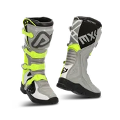 Buty motocyklowe - Buty Cross Acerbis X-Team Szary/Żółty40 - miniaturka - grafika 1