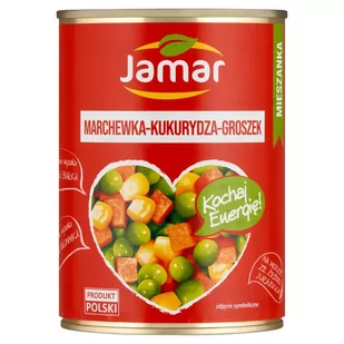 Jamar Mieszanka marchewka groszek kukurydza 380 g - Pasztet i przetwory mięsne - miniaturka - grafika 1