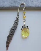 Zakładki do książek - ZAKŁADKA DO KSIĄŻKI ANIOŁ ANIOŁEK KRYSZTAŁ PREZENT - miniaturka - grafika 1