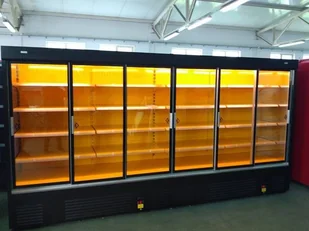 Regał chłodniczy GRANDIS SGD 2.5/0.7 2580x674x1990 drzwi przesuwne - Szafy i witryny chłodnicze - miniaturka - grafika 5