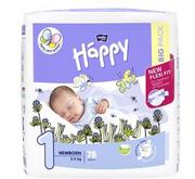 Bella Baby Happy HAPPY Newborn 1 2-5 kg) Big Pack 78szt pieluszki jednorazowe 5900516609760