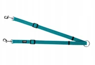 Smycze dla psów - CHABA DWÓJNIK REGULOWANY M 1,6/42-74cm MORSKI - miniaturka - grafika 1