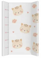 Przewijaki - CZAS BOBASA PRZEWIJAK MIĘKKI NA KOMODĘ NIEPRZEMAKALNY 70X47 KOTKI - miniaturka - grafika 1