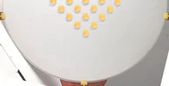 Lampy sufitowe - Candellux PALINA LAMPA SUFITOWA PLAFON1/2 ŻÓ 1X60W - miniaturka - grafika 1