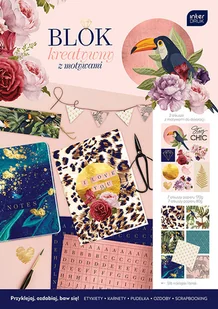 Inter-druk Blok kreatywny A4 spring - Szkolne artykuły papiernicze - miniaturka - grafika 5