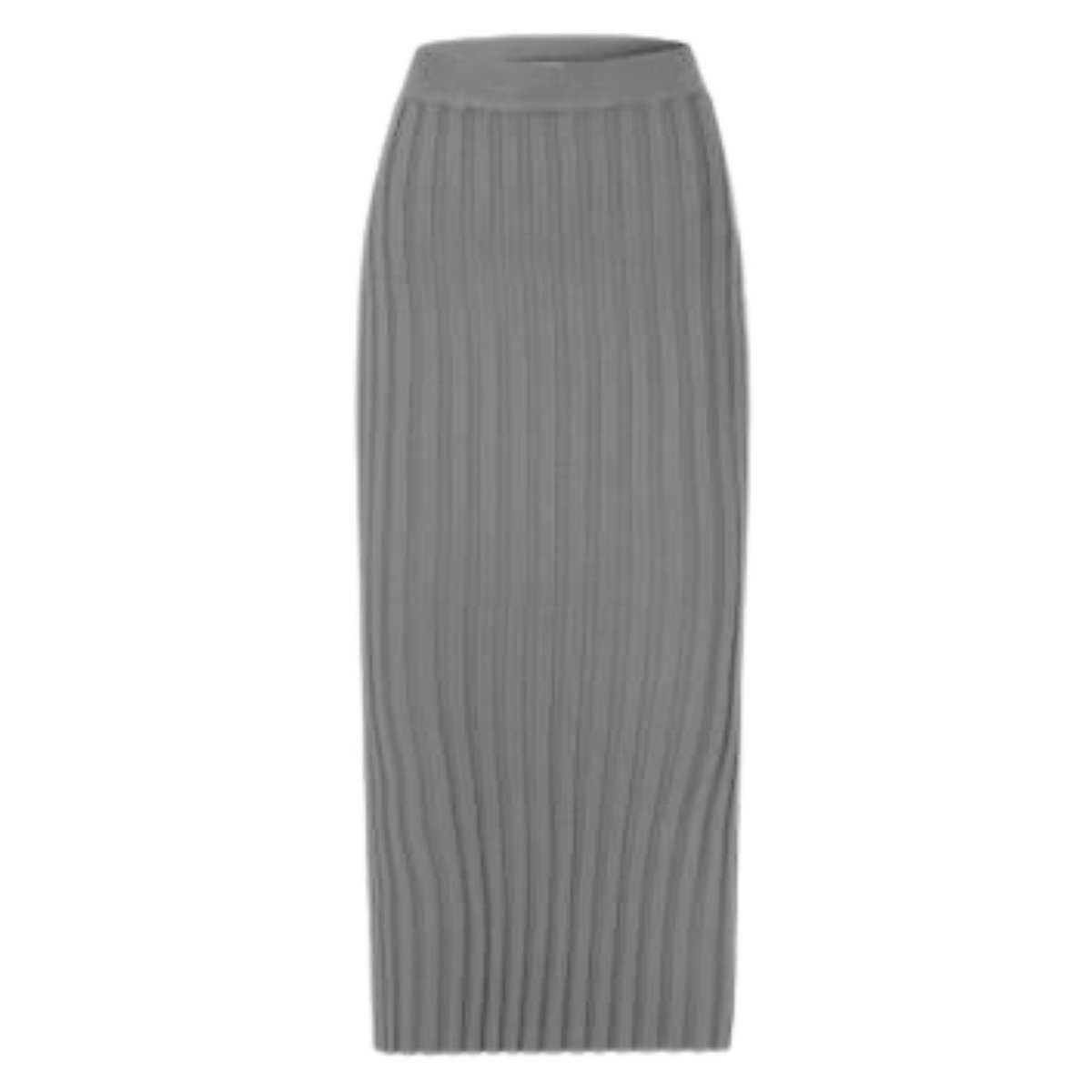 Spódnica damska Delicatelove Melbourne midi kaszmirowa szara-S