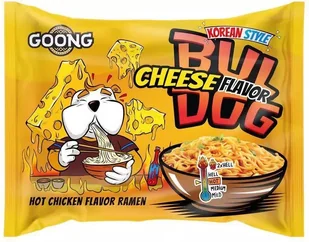 GOONG 117G BULDOG CHEESE ZUPA BŁYSKAWICZNA NUDLE - Zupy w płynie - miniaturka - grafika 1